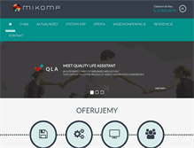 Tablet Screenshot of mikomp.pl